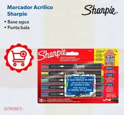 Ofix Sharpie Marcador Acrílico oferta