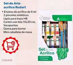 Ofix Rodart Set de Arte Acrílico oferta