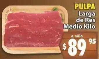 Pulpa Larga de Res