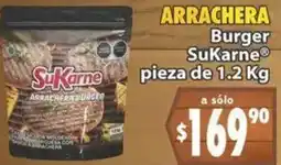 Casa Ley SuKarne Arrachera Burger oferta