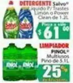 Casa Ley Salvo Detergente Líquido oferta