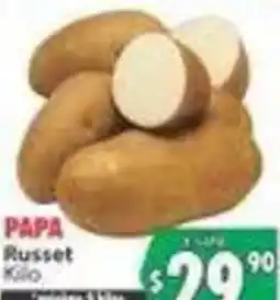 Casa Ley Papa Russet Kilo oferta