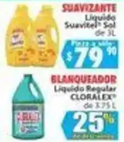 Casa Ley Suavitel Líquido Suavitel Sol oferta