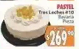 Casa Ley Pastel Fres Leches #10 Bavaria Pieza oferta
