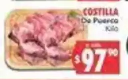 Casa Ley Costilla De Puerco oferta