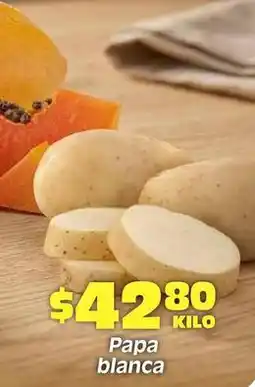 Soriana Híper Papa blanca oferta
