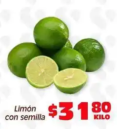 Soriana Híper Limón con semilla oferta
