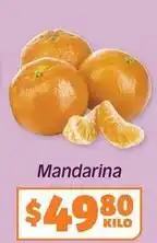 Soriana Híper Mandarina oferta