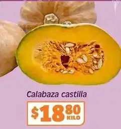 Soriana Híper Calabaza castilla oferta