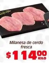 Soriana Híper Fresca - milanesa de cerdo fresca oferta
