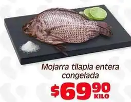 Soriana Híper Mojarra tilapia entera congelada oferta