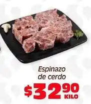 Soriana Híper Espinazo de cerdo oferta