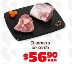 Soriana Híper Chamorro de cerdo oferta