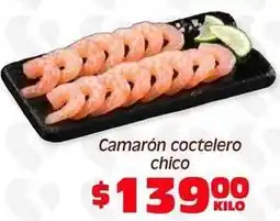 Soriana Híper Camarón coctelero chico oferta