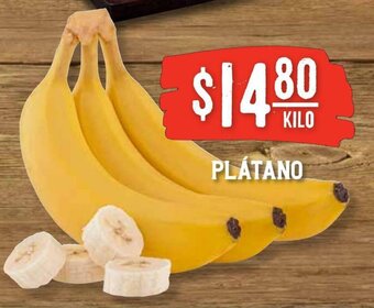 Soriana Híper Plátano oferta