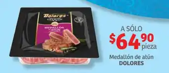 Soriana Híper Medallón de Atún Dolores oferta