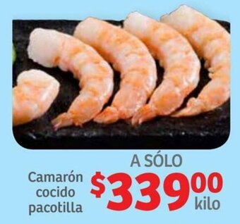 Soriana Híper Camarón Cocido Pacotilla oferta