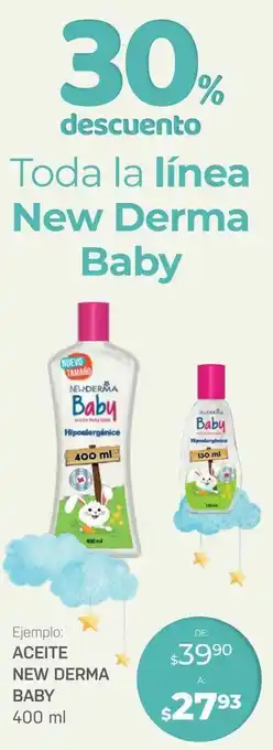 DelSol Aceite new derma baby 400ml oferta