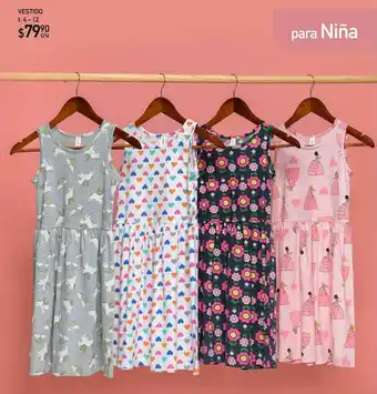Vestido para niña 4-12