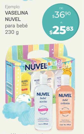 Woolworth Vaselina nuvel para bebé 230g oferta