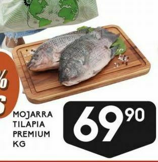 Alsuper Mojarra tilapia premium kg oferta