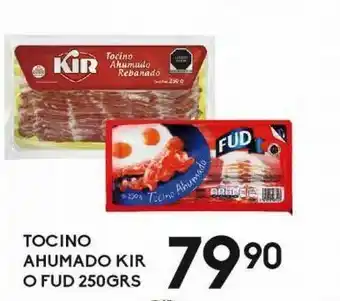 Alsuper Tocino ahumado kir o fud 250g oferta