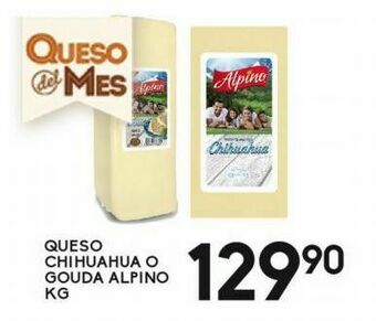 Alsuper Queso chihuahua o gouda alpino kg oferta