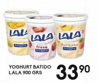 Alsuper Yogurt batido lala 900g oferta