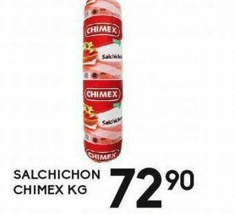 Alsuper Salchichón chimex kg oferta