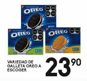 Galletas oreo a escoger