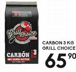 Alsuper Carbón vegetal grill choice 3kg oferta