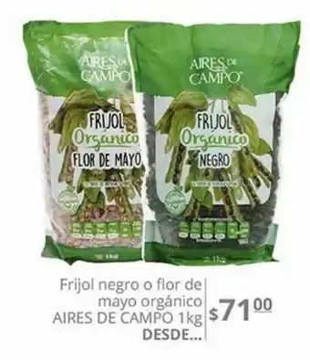Frijol negro o flor de mayo orgánico aires de campo kg