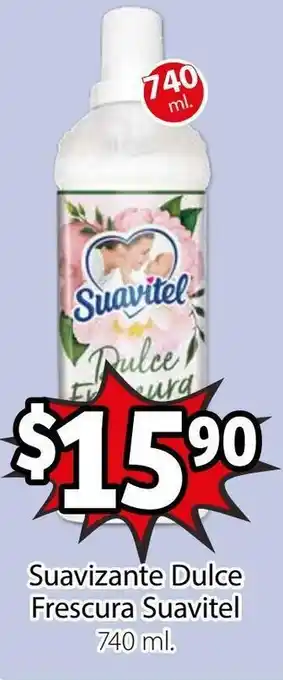 Soriana Mercado Suavizante Dulce Frescura Suavitel 740ml oferta