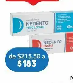 Farmacia San Pablo Nedento gingival gel 0.2% tub c/30ml oferta