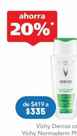 Farmacia San Pablo Vichy dercos caspa grasa bot c/200ml oferta