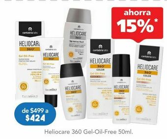 Farmacia San Pablo Heliocare 360 gel oil free bot c/50ml oferta