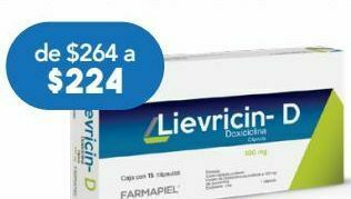 Farmacia San Pablo Lievricin - d cap 100mg caj c/15 oferta
