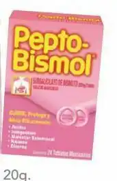 Farmacia San Pablo Pepto bismol mast tab 262 mg caj c/24 oferta