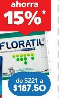 Farmacia San Pablo Floratil cap 200mg caj c/12 oferta