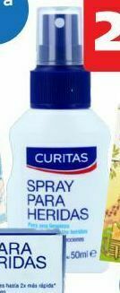 Farmacia San Pablo Curitas spray para heridas c/50ml oferta