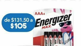 Farmacia San Pablo Energizer max aaa bli c/4pz oferta