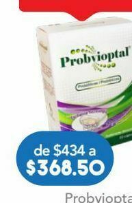Farmacia San Pablo Probvioptal cap pre/probioticos c/60pz oferta