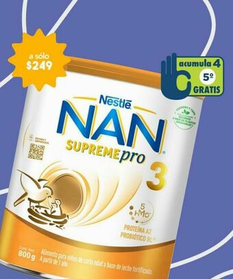 Nan supreme pro formula et 3 c/800gr