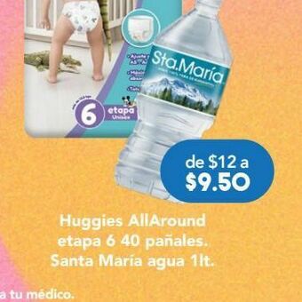 Farmacia San Pablo Santa maria agua btl c/1lt oferta