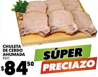 Chuleta de Cerdo Ahumada