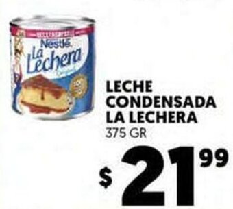 Merco Leche Condensada la Lechera 375g oferta