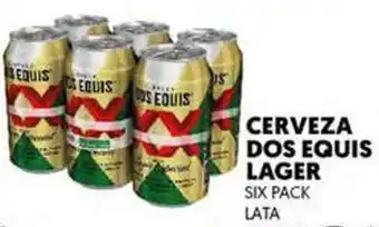 Merco Cerveza Dos Equis Lager 6 pack oferta