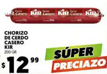 Merco Chorizo de Cerdo Casero KIR 200g oferta
