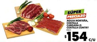 Merco Aguja Norteña, Costilla Cargada o Costilla Contry oferta