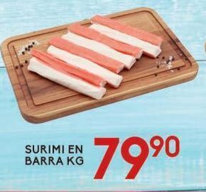 Alsuper Surimi en barra kg oferta